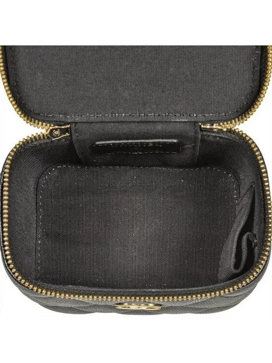 Chanel Vanity Mini Chain Pouch Caviar Leather Black 8-digit 31 st Coco Pearl - Picture 5 of 8